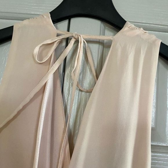 Double Zero Beige Cream and Orange Romper Size Large, Perfect for Summer! - Picture 8 of 12